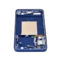 Mid-Frame Housing Compatible For Samsung Galaxy S25 Plus 5G (US & International Version) (Navy)