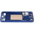 Mid-Frame Housing Compatible For Samsung Galaxy S25 Plus 5G (US & International Version) (Navy)