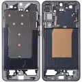 Mid-Frame Housing Compatible For Samsung Galaxy S25 Plus 5G (US & International Version) (Blue Black)