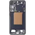 Mid-Frame Housing Compatible For Samsung Galaxy S25 Plus 5G (US & International Version) (Blue Black)