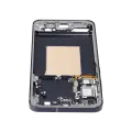 Mid-Frame Housing Compatible For Samsung Galaxy S25 Plus 5G (US & International Version) (Blue Black)