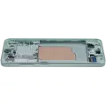 OLED Assembly With Frame Compatible For Samsung Galaxy S25 5G (US & International) (Service Pack) (Mint)
