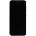 OLED Assembly With Frame Compatible For Samsung Galaxy S25 5G (US & International) (Service Pack) (Silver Shadow)