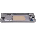 OLED Assembly With Frame Compatible For Samsung Galaxy S25 5G (US & International) (Service Pack) (Silver Shadow)