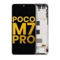 OLED Assembly With Frame Compatible For Xiaomi Poco M7 Pro 5G  (Refurbished) (Lunar Dust)