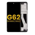 LCD Assembly With Frame Compatible For Motorola Moto G62 5G (XT2223 / 2022) (Refurbished) (All Colors)