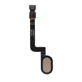 Home Button With Flex Cable Compatible For Motorola Moto G5 Plus (XT1687 / 2017) (Gold)
