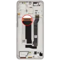 OLED Assembly With Frame Compatible For Xiaomi Redmi Turbo 4 / Xiaomi Poco X7 Pro (Refurbished) (White)