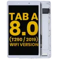 LCD Assembly With Frame Compatible For Samsung Galaxy Tab A 8.0" (2019) (T290) (WiFi Version) (Refurbished) (White)