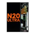OLED Assembly With Frame Compatible For Samsung Galaxy Note 20 Ultra 5G (Blemish: Grade A) (Mystic Black)