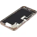 Mid-Frame Housing With Power And Volume Button Compatible For iPhone 16 Pro max (International Version) (Used OEM Pull: Grade A) (Desert Titanium)