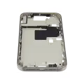Mid-Frame Housing With Power And Volume Button Compatible For iPhone 16 Pro max (International Version) (Used OEM Pull: Grade A) (Natural Titanium)
