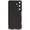 Back Cover Glass With Camera Lens Compatible For Samsung Galaxy S25 5G (No Logo) (Aftermarket Plus) (Silver Shadow)