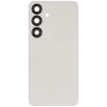 Back Cover Glass With Camera Lens Compatible For Samsung Galaxy S25 5G (No Logo) (Aftermarket Plus) (Pink Gold)