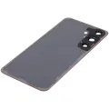 Back Cover Glass With Camera Lens Compatible For Samsung Galaxy S25 5G (No Logo) (Aftermarket Plus) (Coral Red)