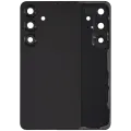 Back Cover Glass With Camera Lens Compatible For Samsung Galaxy S25 5G (No Logo) (Aftermarket Plus) (Blue Black)