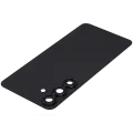Back Cover Glass With Camera Lens Compatible For Samsung Galaxy S25 5G (No Logo) (Aftermarket Plus) (Blue Black)
