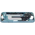 Mid-Frame Housing With Power And Volume Button Compatible For iPhone 16 (International Version) (Used OEM Pull: Grade A) (Teal)