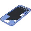 Mid-Frame Housing With Power And Volume Button Compatible For iPhone 16 (International Version) (Used OEM Pull: Grade A) (Ultramarine)