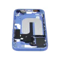 Mid-Frame Housing With Power And Volume Button Compatible For iPhone 16 (International Version) (Used OEM Pull: Grade A) (Ultramarine)