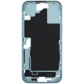 Mid-Frame Housing With Power And Volume Button Compatible For iPhone 16 Plus (International Version) (Used OEM Pull: Grade A) (Teal)