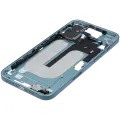 Mid-Frame Housing With Power And Volume Button Compatible For iPhone 16 Plus (International Version) (Used OEM Pull: Grade A) (Teal)