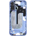 Mid-Frame Housing With Power And Volume Button Compatible For iPhone 16 Plus (International Version) (Used OEM Pull: Grade A) (Ultramarine)