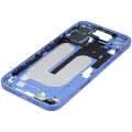 Mid-Frame Housing With Power And Volume Button Compatible For iPhone 16 Plus (International Version) (Used OEM Pull: Grade A) (Ultramarine)