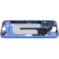 Mid-Frame Housing With Power And Volume Button Compatible For iPhone 16 Plus (International Version) (Used OEM Pull: Grade A) (Ultramarine)
