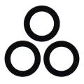 Back Camera Lens Compatible For Motorola Moto G60 (XT2135 / 2021) (3 Piece Set)