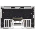 Top Case With Keyboard Compatible For MacBook Pro 13" W/ Touch Bar (A1706 / Late 2016 / Mid 2017) (US English) (Used OEM Pull: Grade A) (Silver)