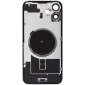 Back Glass With Steel Plate With MagSafe Magnet Pre-Installed Compatible For iPhone 16 Plus (No Logo) (Ultramarine)