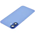 Back Glass With Steel Plate With MagSafe Magnet Pre-Installed Compatible For iPhone 16 Plus (No Logo) (Ultramarine)