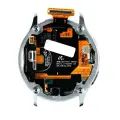 LCD Assembly Compatible For Samsung Galaxy Watch Active 2 (40MM) (WiFi Version) (Service Pack) (Silver)