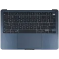 Top Case Assembly With Battery And Keyboard Compatible For MacBook Air 13" (A3113 / Mid 2024) (Midnight) (US Keyboard)