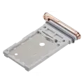 Dual Sim Card Tray Compatible For Samsung Galaxy S25 / S25 Plus (Premium) (Pink Gold)