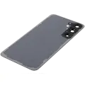Back Cover Glass With Camera Lens Compatible For Samsung Galaxy S25 Plus 5G (No Logo) (Aftermarket Plus) (Icy Blue)