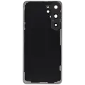 Back Cover Glass With Camera Lens Compatible For Samsung Galaxy S25 Plus 5G (No Logo) (Aftermarket Plus) (Silver Shadow)