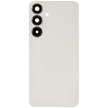 Back Cover Glass With Camera Lens Compatible For Samsung Galaxy S25 Plus 5G (No Logo) (Aftermarket Plus) (Pink Gold)