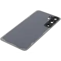 Back Cover Glass With Camera Lens Compatible For Samsung Galaxy S25 Plus 5G (No Logo) (Aftermarket Plus) (Pink Gold)