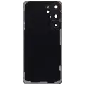 Back Cover Glass With Camera Lens Compatible For Samsung Galaxy S25 Plus 5G (No Logo) (Aftermarket Plus) (Blue Black)