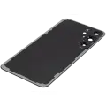 Back Cover Glass With Camera Lens Compatible For Samsung Galaxy S25 Plus 5G (No Logo) (Aftermarket Plus) (Blue Black)