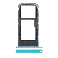 Dual Sim Card Tray Compatible For Motorola Moto E7 (XT2095 / 2020) (Aqua Blue)