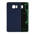 Back Cover Glass Compatible For Samsung Galaxy S6 Edge Plus (No Logo) (Aftermarket Plus) (Black Sapphire)