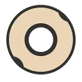 Back Camera Lens Compatible For HTC M8 (Big)