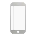 3 in 1 (Front Glass + Frame + OCA Pre-Installed) Compatible For iPhone 6 (White) (2 Pack)