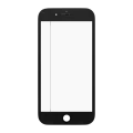 3 in 1 (Front Glass + Frame + OCA Pre-Installed) Compatible For iPhone 6 Plus (2 Pack) (Black)