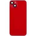 Back Glass w/ MagSafe Magnet & NFC & Flashlight Flex For iPhone 14 Plus (Used OEM Pull: Grade B) (Red)