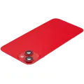 Back Glass w/ MagSafe Magnet & NFC & Flashlight Flex For iPhone 14 Plus (Used OEM Pull: Grade B) (Red)