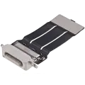 Charging Port Flex Cable Compatible For iPad Mini 7 (2024) (Premium) (Starlight)